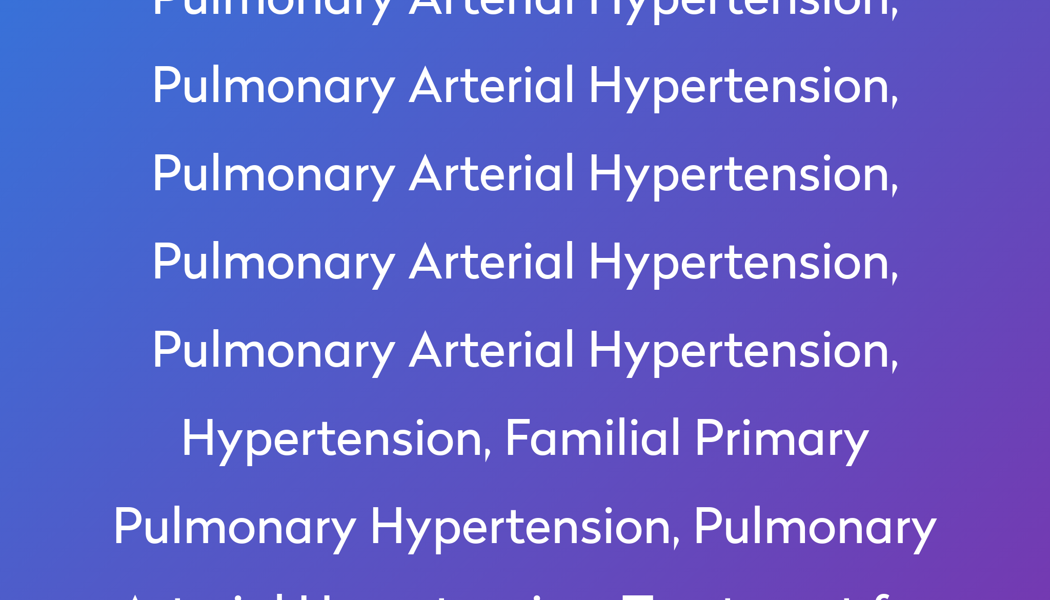 Treatment for Pulmonary arterial hypertension Clinical Trial 2022 | Power